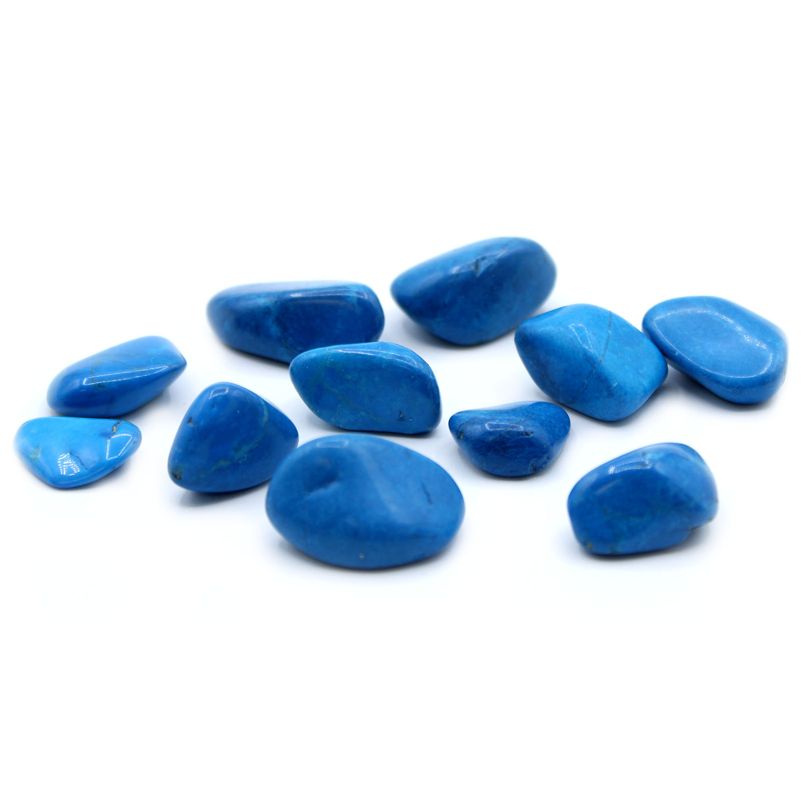 M Tumble Stone - Blue Howlite