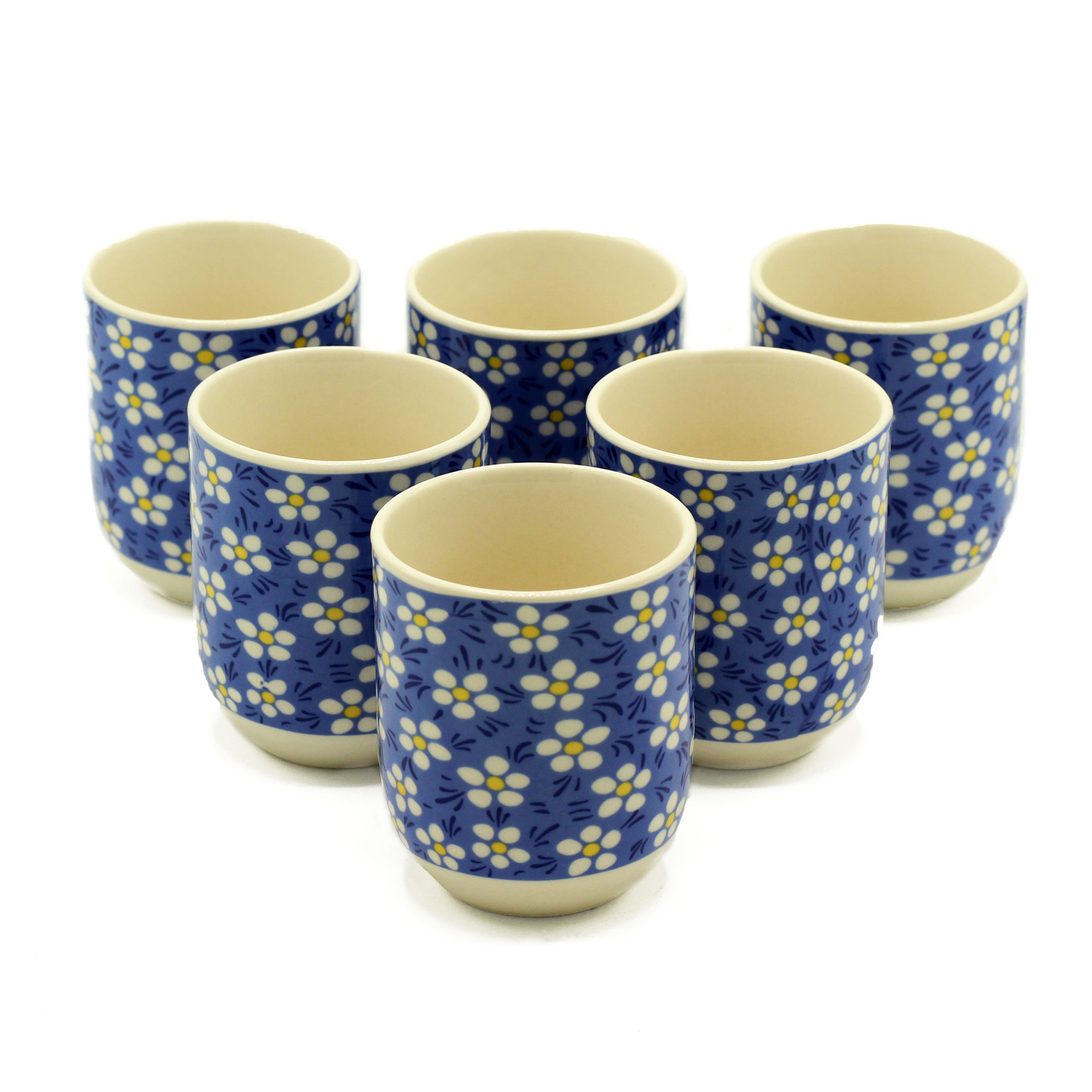 Herbal Tea Cups - Blue Daisey