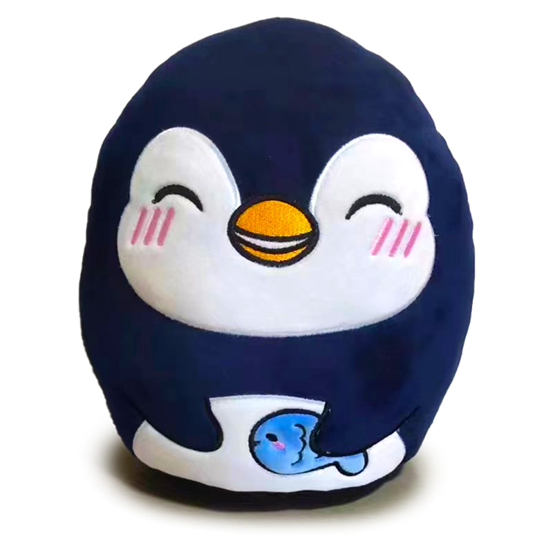 Squidglys Plush Toy - Adoramals Ocean Nico the Penguin