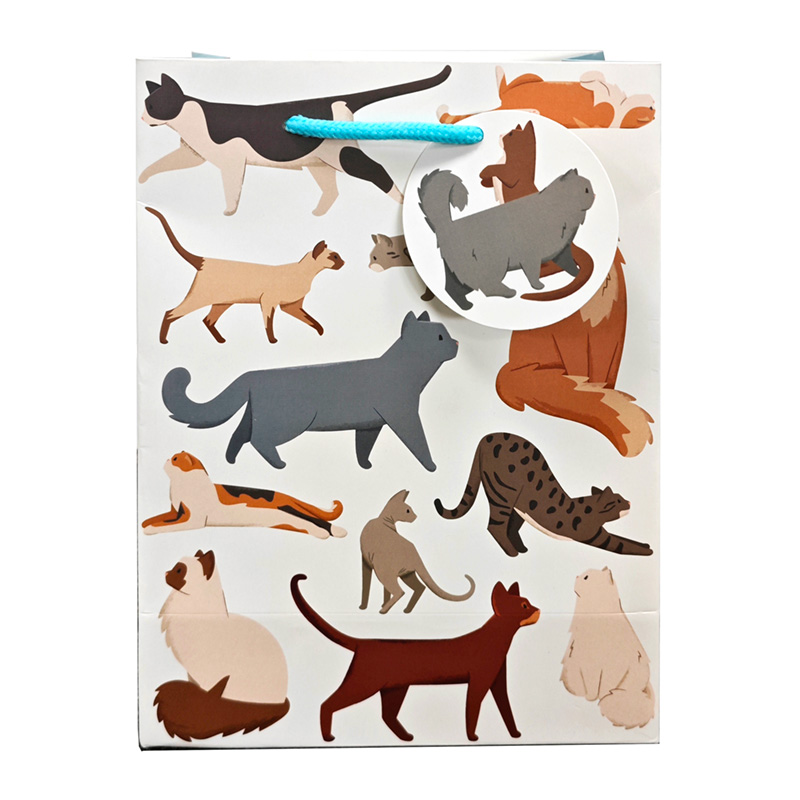 Gift Bag (Medium) - Feline Fine Cats
