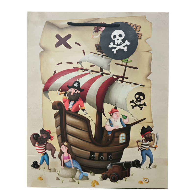 Gift Bag (Large) - Jolly Rogers Pirates