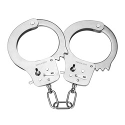 Me You Us Premium Heavy Duty Metal Bondage Handcuffs<br>