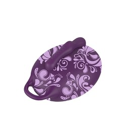 Bouncy Bliss Sit On Vibrator Purple<br>