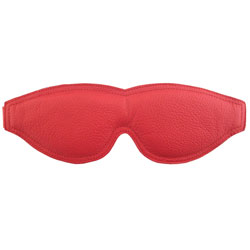 Rouge Garments Large Red Padded Blindfold<br>