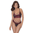 Cottelli Matching Lace Bra And String<br>