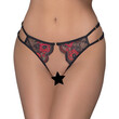 Cottelli Adjustable Lacey Crotchless Brief<br>