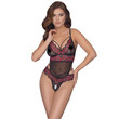 Cottelli Crotchless Body With Lace<br>