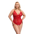 Cottelli Curves Crotchless Body Red<br>