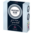Mister Size 64mm Your Size Pure Feel Condoms 3 Pack<br>