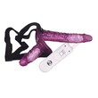 Duo Vibrating Strap On Vibrating Dongs<br>