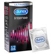 Durex Intense Ribbed And Dotted Condoms 12 Pack<br>