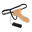 Size Matters Erection Assist Vibrating Hollow Strap On<br>