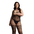 Le Desir Lace and Fishnet Bodystocking UK 14 to 20<br>