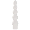 White Nights 7 Inch Ribbed Anal Vibrator<br>