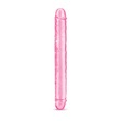 Me You Us Ultra Double Dildo 12 Inches Pink<br>