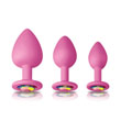 Glams Pink Spades Anal Trainer Kit<br>