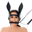 Horsebit Mouth Gag With Reins And Ears<br>