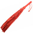 Rouge Garments Large Red Leather Flogger<br>