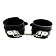 Rouge Garments Black Rubber Ankle Cuffs<br>