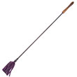 Rouge Garments Riding Crop With Wooden Handle Purple<br>