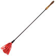 Rouge Garments Riding Crop With Wooden Handle Red<br>