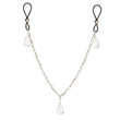 Nipple Play Non Piercing Nipple Chain Jewellery  Crystal<br>