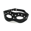 Leather Open Eye Mask With Rivets<br>